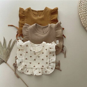 ベビー服 韓国 ベビー スタイ 前掛け よだれ掛け 赤ちゃん 男の子 女の子 新生児 かわいい 双子 お揃い 誕生日 誕生日プレゼント 出産祝い