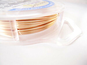 【AWゴールド/18〜30g】アーティスティックワイヤー【カット・巻販売】(手芸ワイヤー/クラフトワイヤー)