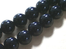 【オニキス／黒瑪瑙　(丸玉)】サイズ・12mm／1ヶ★まとめ買いがお得