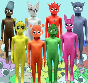 �ϑ� �R�X�`���[�� �L�b�Y �L�����N�^�[ incredibox Sprunki cosplay �R�X�v�� ���̎q �j�̎q �q�� �S�g�^�C�c �ߑ� �n���E�B��