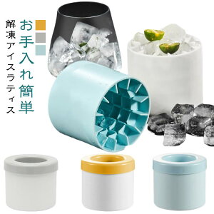 アイストレー 新しい 製氷器 3d シリコン円筒形製氷機 小分け 冷凍保存 耐久 2個セット 四角氷 取り出しやすい 2個セット 家庭用