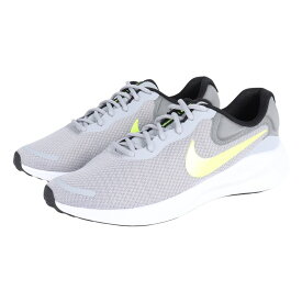 ナイキ NIKE ランニングシューズ レボリューション 7 グレー イエロー FB2207-002 スニーカー ジョギング スポーツ 部活 通勤 通学