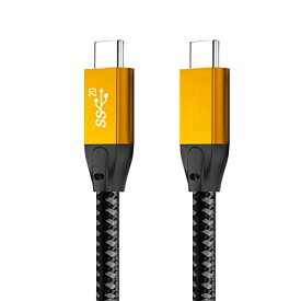 色：きいろ サイズ：2m USB-C & USB-C ケーブル (2m, きいろ) SLEIJAOOE 20Gbps転送/PD3.0/QC3.0対応 100w急速充電 /4K@60Hz映像出力/ USB 3.2 Gen 2x2ケーブル タイプc ケーブル usb type c ケーブル 超高耐久 編組ナ