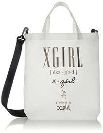 【エックスガール】MILKY VINYL 2WAY BAG 5191065