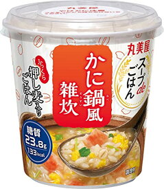 丸美屋 スープdeごはんかに鍋風雑炊 69g *6個