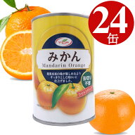 みかん 缶詰 425g×24缶 みかん缶 マンダリンオレンジ 1ケース 4号缶 買い置き 備蓄 缶切り不要 プルトッ…