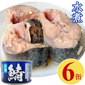 鯖缶 水煮 150gx6缶 サバ 缶詰 さば缶 さばかん 業務用 おつまみセット まとめ買い【送料無料】