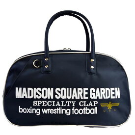 【先着20％クーポンあり】MADISON SQUARE GARDEN ボストン 18L マジソンバック マディソンバッグ 復刻 昭和レトロ　メンズ レディース かばん バッグ 鞄 修学旅行 USB付き 男子 女子 ボストンバッグ 17432016【送料無料】