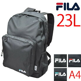 【30％OFF スーパーSALE】FILA フィラ リュック デイパック バックパック ロゴ 刺? 前ベルトあり A4 B5 通学 通勤 通塾 習い事 メンズ レディース ユニセックス 男女兼用 学生 ナイロン カジュアル fib23is51【送料無料】