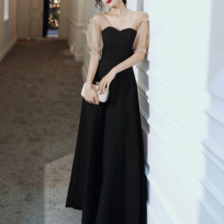 楽天市場】パーティードレス 韓国 個性的 ドレス ワンピース 結婚式 