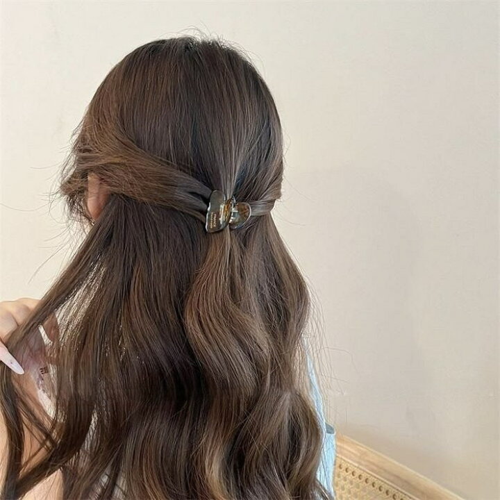 楽天市場】ヘアクリップ 2個セット ミニ ハート 小さい ミニヘア 