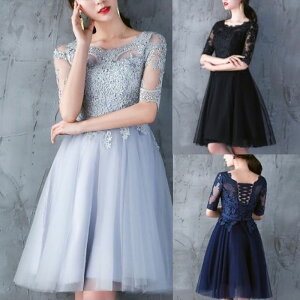 膝丈 レース ワンピース 袖あり パーティードレス 通販 人気ランキング 価格 Com