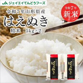 お米 コメ はえぬき 10kg 精米 送料無料 山形県産 新米 令和7年産 【キャンセル不可・着日指定不可】rhn1007
