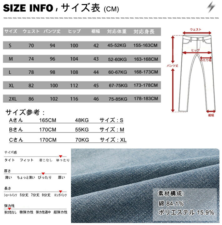 楽天市場】ワイド デニムパンツ メンズ ストレートジーンズ バギー 