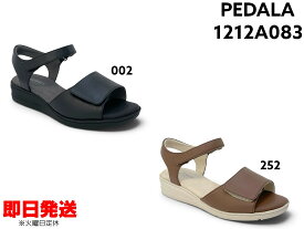 アシックス ウォーキング ペダラ サンダル 3E WC083B ASICS WALKING PEDALA 1212A083 アルファゲル 天然皮革マジックベルト 幅調整 軽量 グルーヴチェンジ構造 安定性 婦人サンダル アシックスサンダル