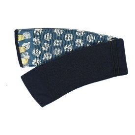 B-20 藍染手甲3枚コハゼ 園芸 祭り 本格 造園 ワーク 本格手甲 脚絆 足袋 綿 ケイワーク