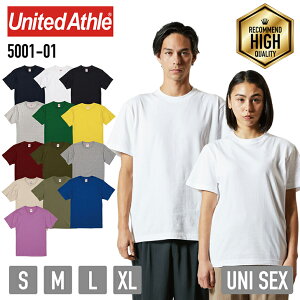 5001-01 5.6�I���X�n�C�N�I���e�BT�V���c ���i�C�e�b�h�A�X�� unitedAthle �L���u CAB T-shirt ���n �J���[ ��ƒ� ���� cotton �R�b�g�� �P�C���[�N