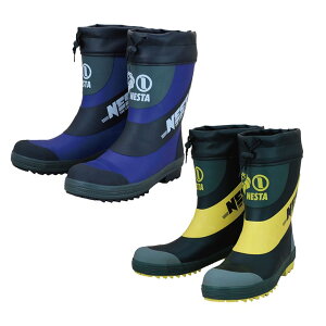 NSB-01 ネスタセーフティーフ゛ーツ 作業靴 長靴 軽半長 レインシューズ 工場 ワーク 防水 先芯 作業長靴 雨 防水 NESTA おしゃれ ケイワーク