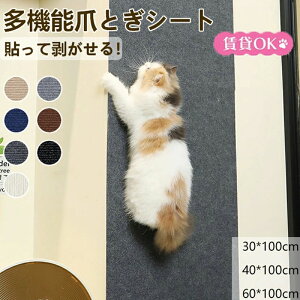 猫 爪とぎシート 貼って剥がせる ねこ 爪研ぎ 防止シート カーペット ソファ 保護 賃貸 階段 壁 ベッド 床 畳 ドア 家具 壁紙 柱