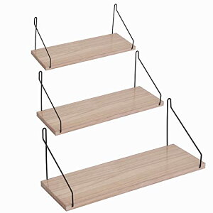 ウォールラック インテリア 取り付け簡単 壁掛け棚 穴あけない 賃貸 天然木製 棚 壁 Horse War 壁を傷つけない ウォールシェルフ