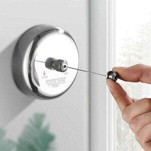 防 隠し室内物干し用ロープ 穴開け不要 室内物干し自由伸縮 洗濯物干し 耐荷重20KG 部屋干し 室内物干しワイヤー 304ステンレス