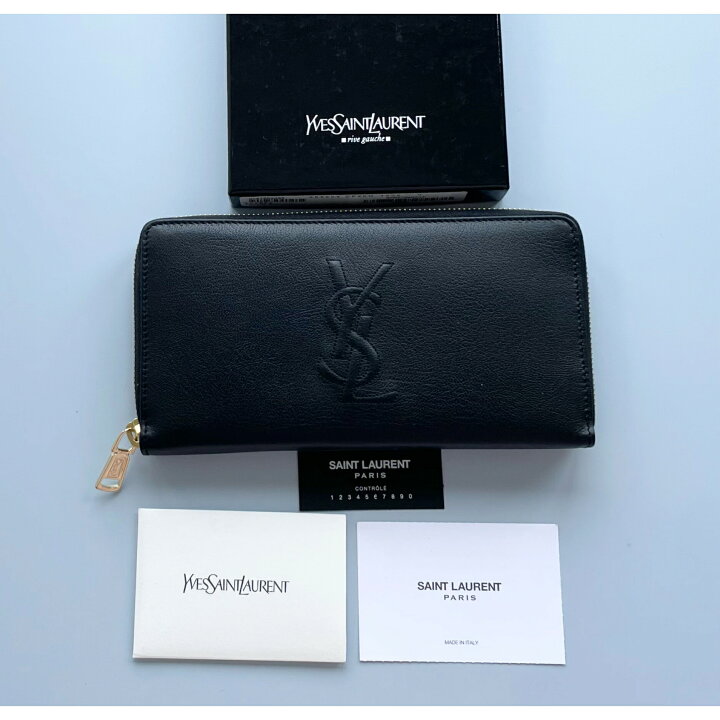 楽天市場】SAINT LAURENT サンローラン イヴサンローラン 長財布 財布 