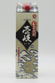 壱岐　25度　1800ml　パック　×6本　玄海酒蔵 長崎県 麦焼酎 御中元 壱岐焼酎 焼酎 お中元 誕生日 お祝い バレンタイン 麦焼酎 プレゼント お礼　退職祝い 中元 父の日 母の日 祝賀会 お年賀 ギフト