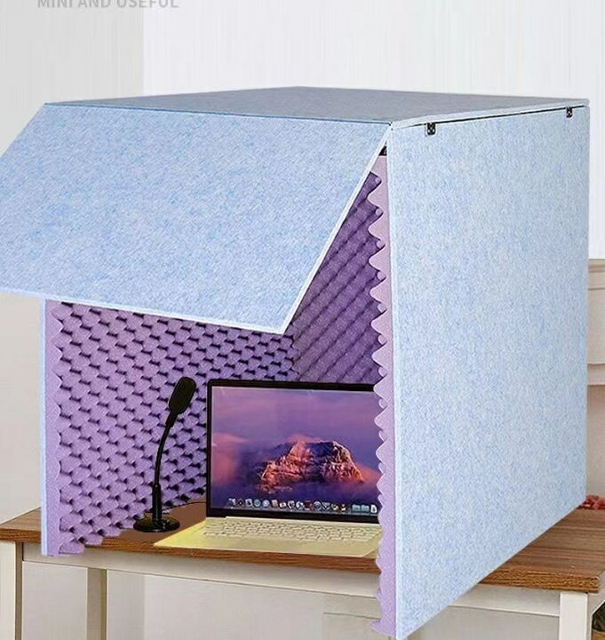楽天市場】防音ボックス テレワーク 簡易防音室 卓上吸音ボックス 防音 