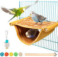 鳥 寝床 デグーハンモック 暖かい 小動物 家の巣 バードテント 含むインコ 止まり木 鳥のおもちゃ インコ…