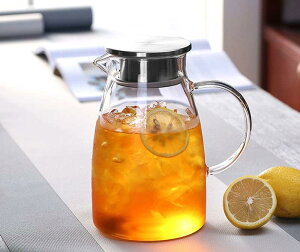 ガラス ポット 直火 耐熱ガラスポット ティーポット 耐熱ガラス 直火電気ケトル対応 ホウケイ酸ガラス ピッチャー ステンレス茶こし一体型蓋