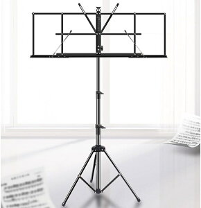 譜面台 エクストラワイド楽譜スタンド ポータブル 昇降式 折りたたみ楽譜スタンド ギター 古箏楽譜スタンド ポータブルミュージックスタンド