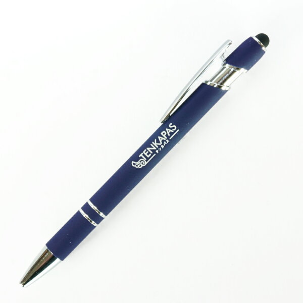 【楽天市場】NationalPen製 タッチペン付きボールペン 単色 水性黒インク アルファタッチペン細字 (0.7mm) ベルベットペンケース付き：TENKA テンカ パワーストーン