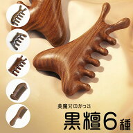 【タイムセール】美顔 カッサ 黒檀 6種類 かっさプレート 美容 健康 マッサージ カッサ 櫛 美容ローラー …