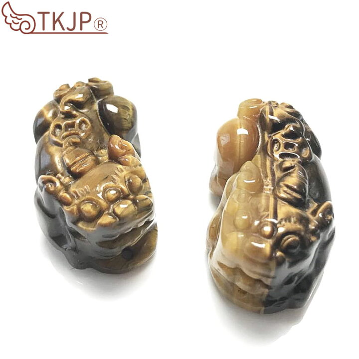 楽天市場】ちび貔貅 【ヒキュウ】〜置物雌雄ペアセット(小サイズ 