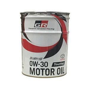 08880-12503yTOYOTAzGAZOO Racing GR MOTOR OIL Touring 0W-30 20L GWIC