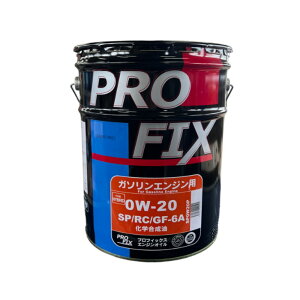 PROFIX vtBbNX S SP/GF-6A 0W-20 w  K\ԗpGWIC 20L
