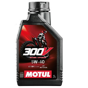 112682 MOTUL (`[) yViz300V FACTORY LINE OFF ROAD 5W40 1L t@Ng[C It[h 100%wGWIC 104134