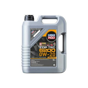 20789 LIQUIMOLYiLj gbvebN6200 C5 0W20 5L GWIC TOPTEC6200 K\EfB[[p