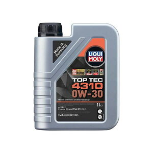 2361 LIQUIMOLY(リキモリ) トップテック4310 C2 0W30 1L エンジンオイル TOPTEC4310 ガソリン・ディーゼル兼用