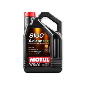 MOTUL (モチュール) 8100 X-CLEAN EFE エックスクリーン 5W30 5L 100%化学合成 エンジンオイル 品番109343