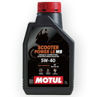 113420 MOTUL (モチュール) SCOOTER POWER LE スクーター パワー エルイー 100%化学合成オイル 5W40 1L