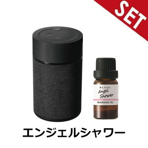 【エンジェルシャワーオイルセット】L10004+L10021 CARMATE ブラング 噴霧式フレグランスディフューザー2 ブラック