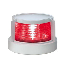 MLL-4AB2 LED小型船舶用船灯 小糸製作所 第二種舷灯 紅 ホワイトボディ ポートライト 12/24V プレジャーボート・漁船用