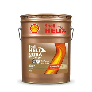 �y20L�y�[���ʁz�V�F���q���b�N�X �E���g�� ECT 0W-20 SQ GF-7A C5/C6 �S������ Shell Helix Ultra �A���ԗp�G���W���I�C��
