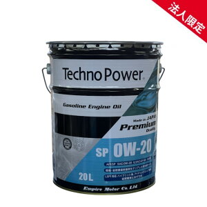 y@lzTP-SP0W20-20 Techno Power eNmp[ {  SP GF-6A 0W20 20L K\GWIC