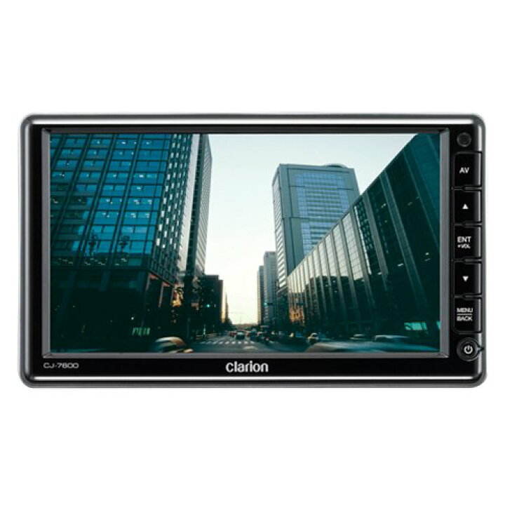 楽天市場】クラリオン CJ-7600A 7型ワイドLCD 面モニター トラック 