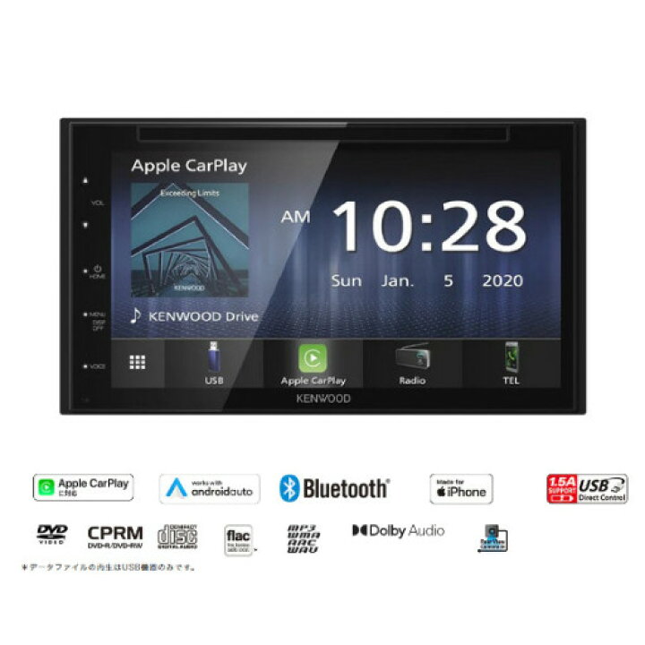 楽天市場】DDX5020S KENWOOD DVD/CD/USB/Bluetooth?レシーバーMP3/WMA 