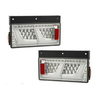LEDRCL-24R2SC/L2SC 左右セット LEDリアコンビネーションランプ 2連シーケンシャル クリア タイプ(左右1…