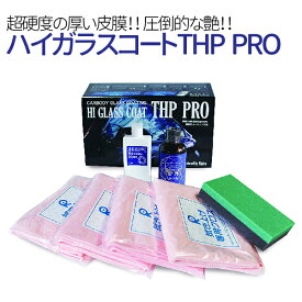 【4/25限定★抽選で100％ポイントバック】【Hi Glass Coat THP PRO】ガラスコート・ガラスコーティング/コーティング・洗車・カーワックス・カーシャンプー・撥水・ポリマー・リピカ