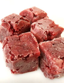 ≪国産≫馬肉ミンチ角切り600g ペットフード 生肉 lawfood
